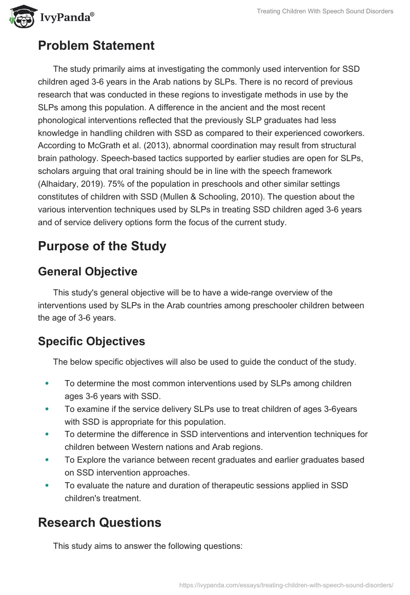 Treating Children With Speech Sound Disorders. Page 2