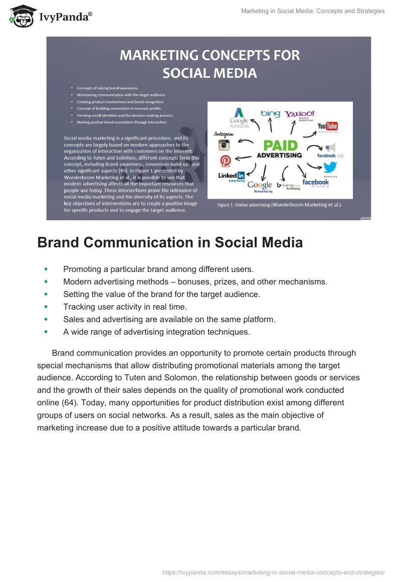 Marketing in Social Media: Concepts and Strategies. Page 2