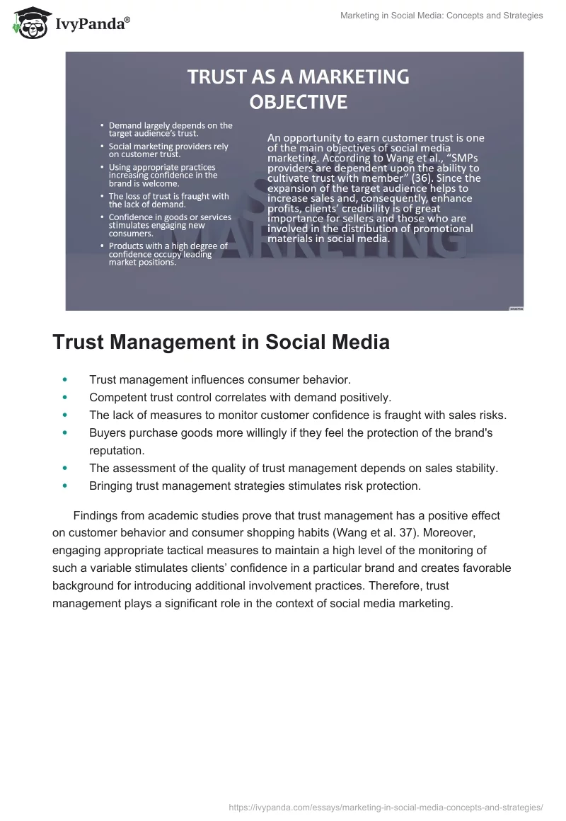 Marketing in Social Media: Concepts and Strategies. Page 5