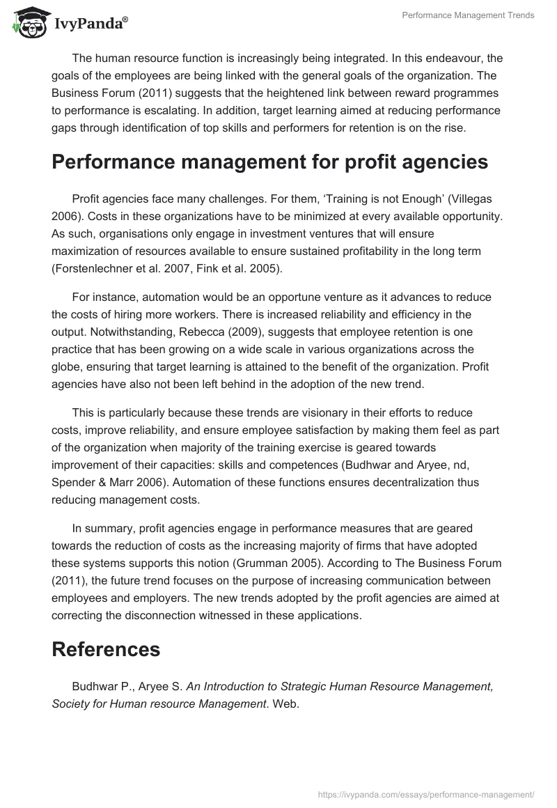 Performance Management Trends. Page 2