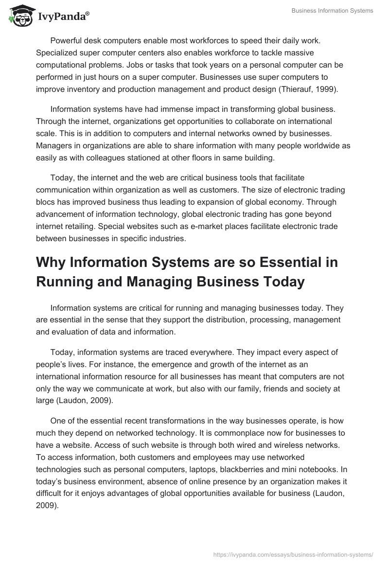 Business Information Systems. Page 2
