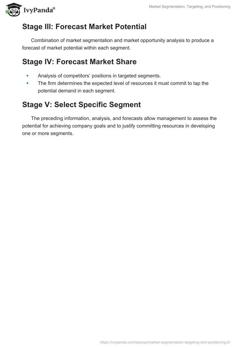 Market Segmentation, Targeting, and Positioning. Page 5