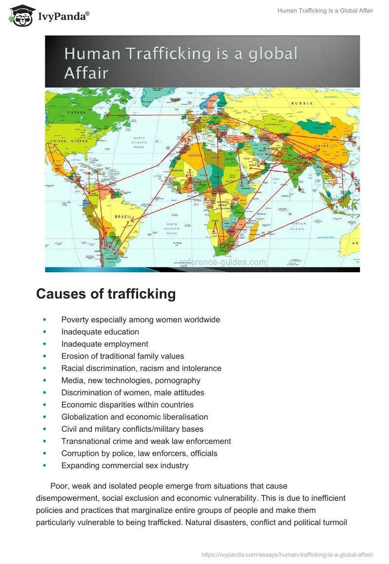 Human Trafficking Is a Global Affair. Page 3