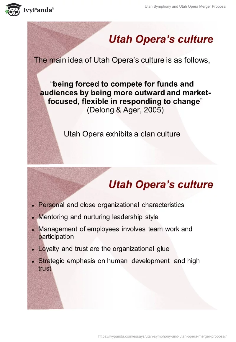 Utah Symphony and Utah Opera Merger Proposal. Page 4