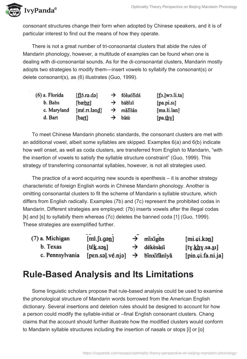 Optimality Theory Perspective on Beijing Mandarin Phonology. Page 2