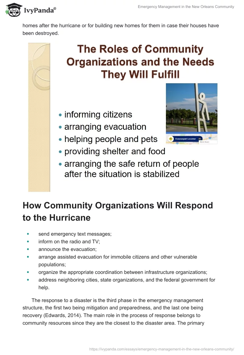 Emergency Management in the New Orleans Community. Page 3