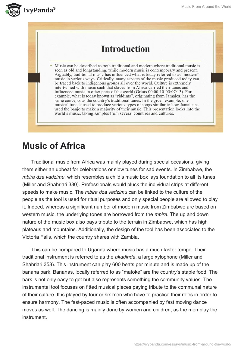 Music From Around the World. Page 2