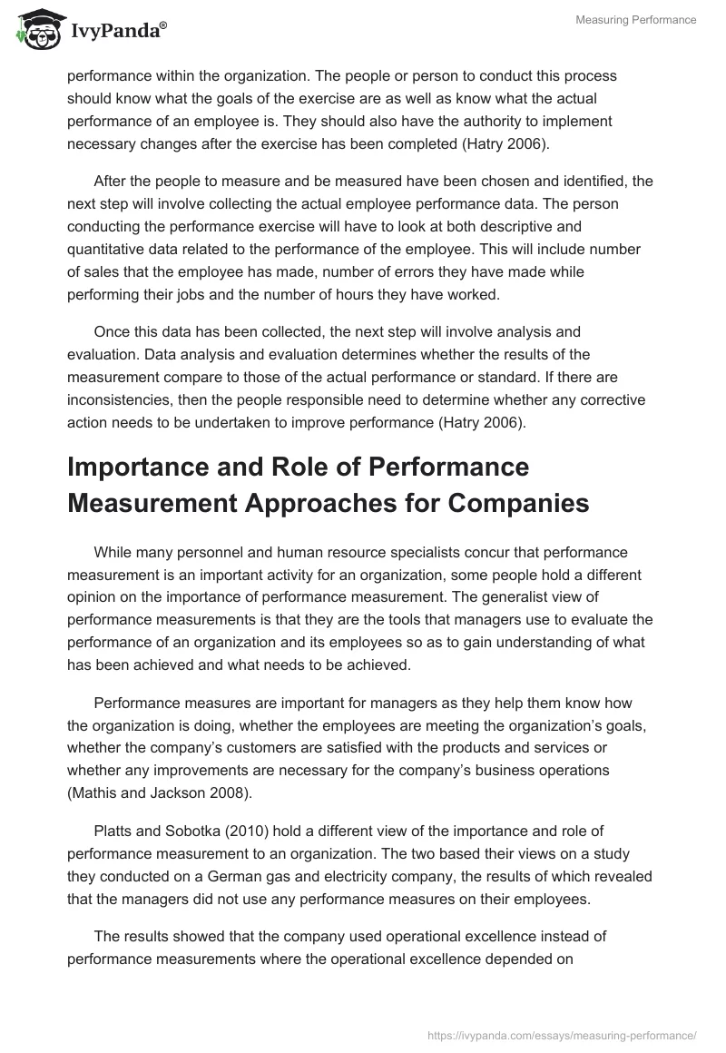 Measuring Performance. Page 4