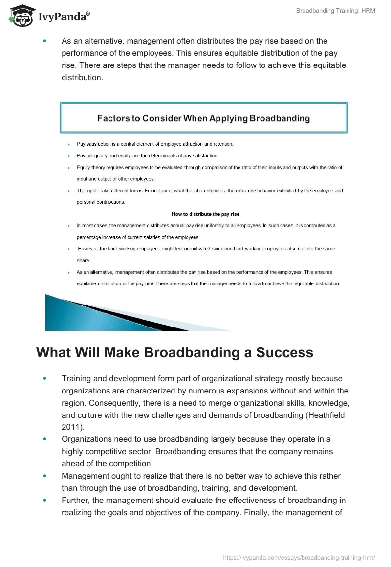 Broadbanding Training: HRM. Page 3