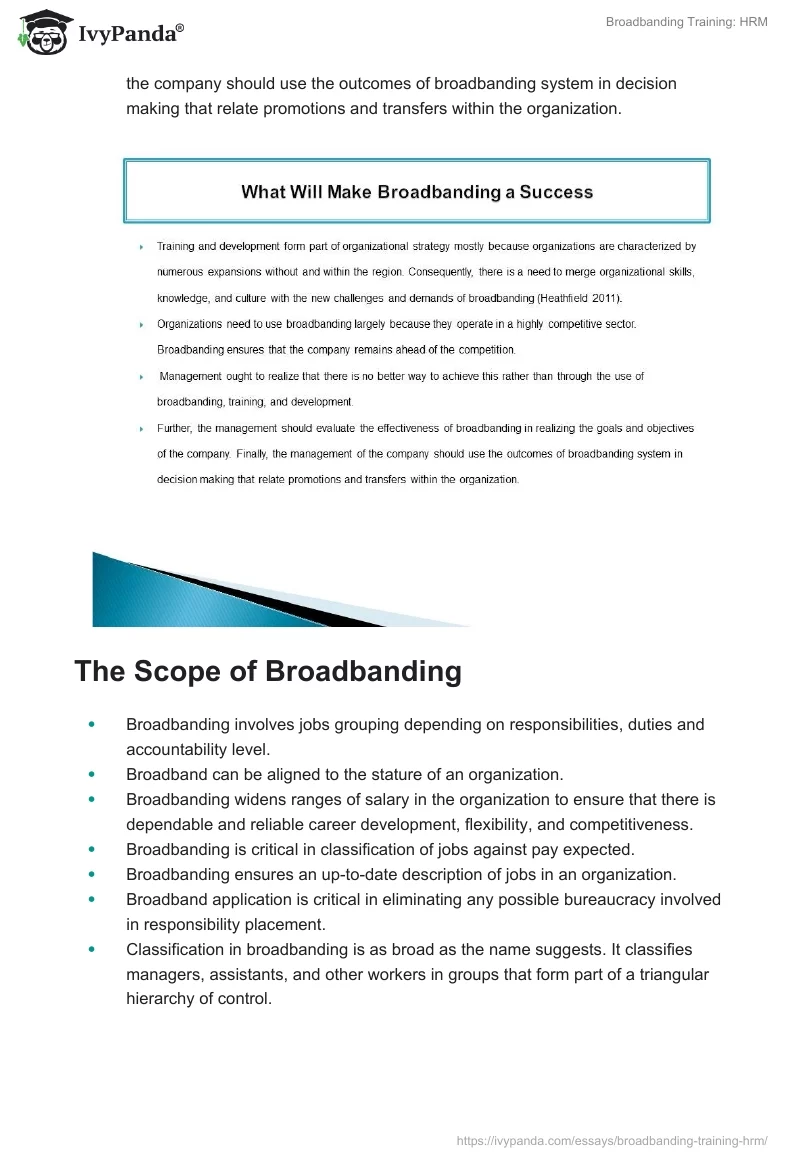 Broadbanding Training: HRM. Page 4