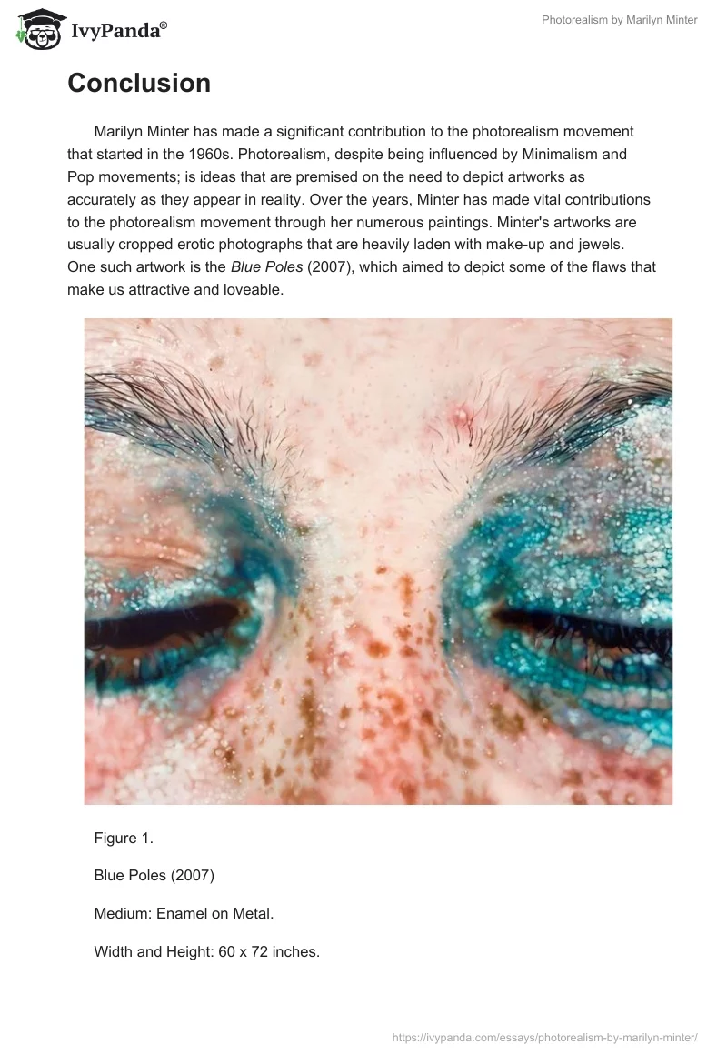 Photorealism by Marilyn Minter. Page 4
