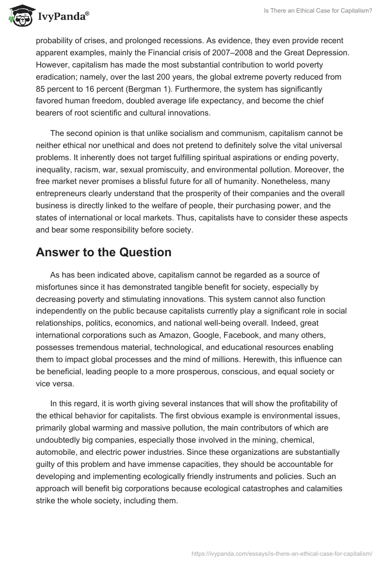 Is There an Ethical Case for Capitalism?. Page 2