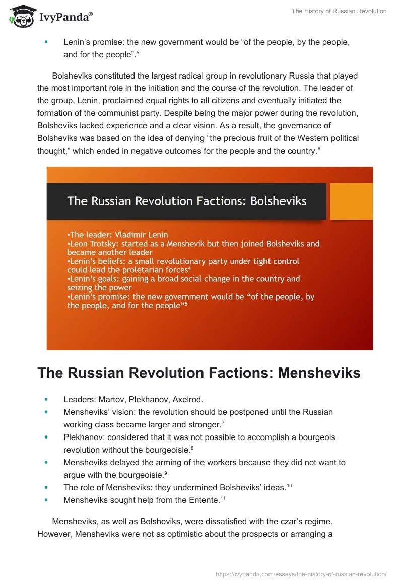 The History of Russian Revolution. Page 5