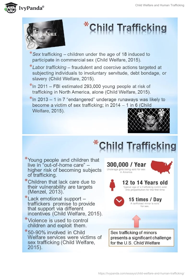 Child Welfare and Human Trafficking. Page 3