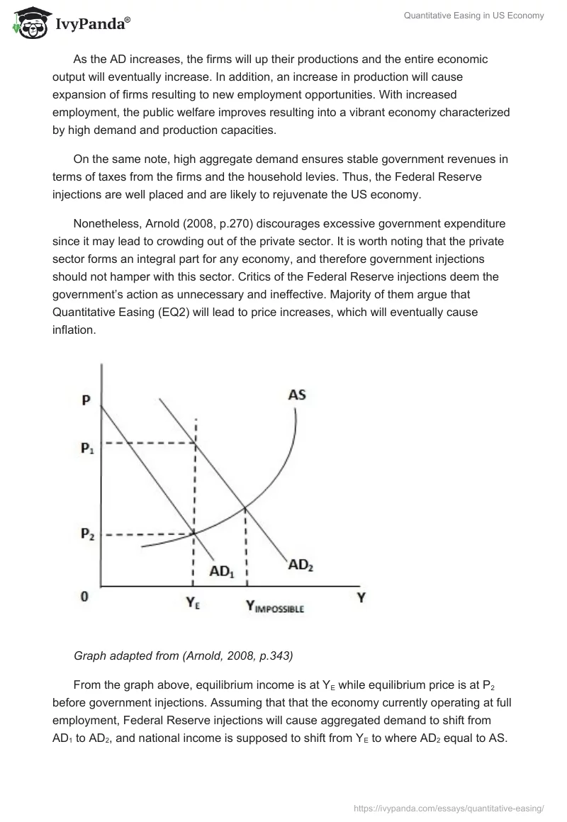 Quantitative Easing in US Economy. Page 3