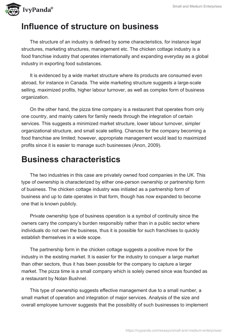 Small and Medium Enterprises. Page 3