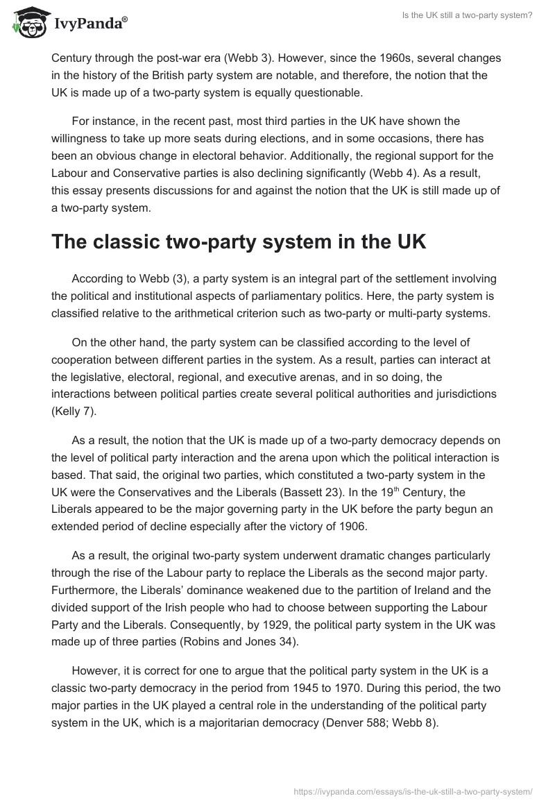 Is the UK still a two-party system?. Page 2