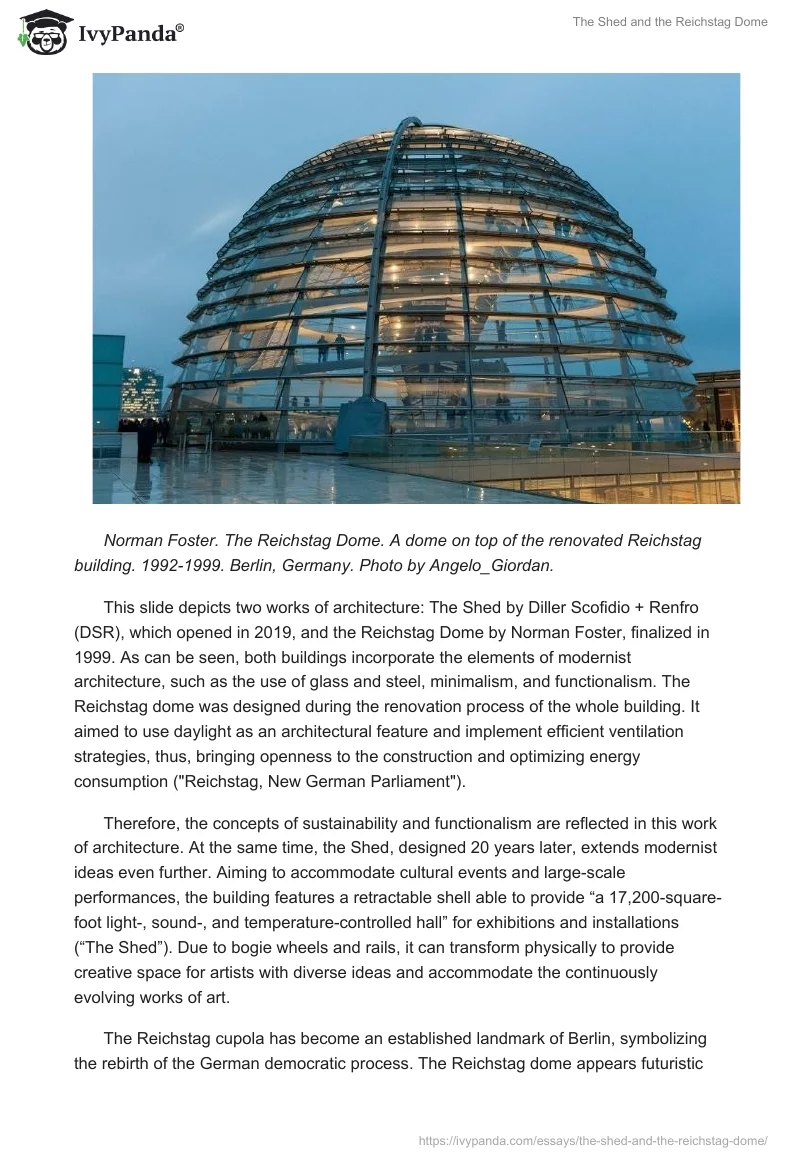 The Shed and the Reichstag Dome. Page 2