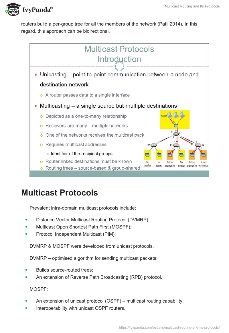 Multicast Routing and Its Protocols. Page 2