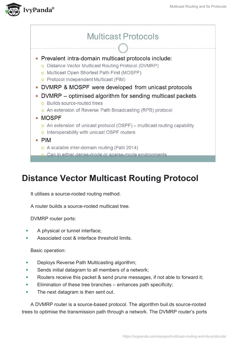 Multicast Routing and Its Protocols. Page 4