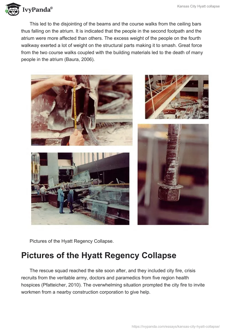 Kansas City Hyatt collapse. Page 2