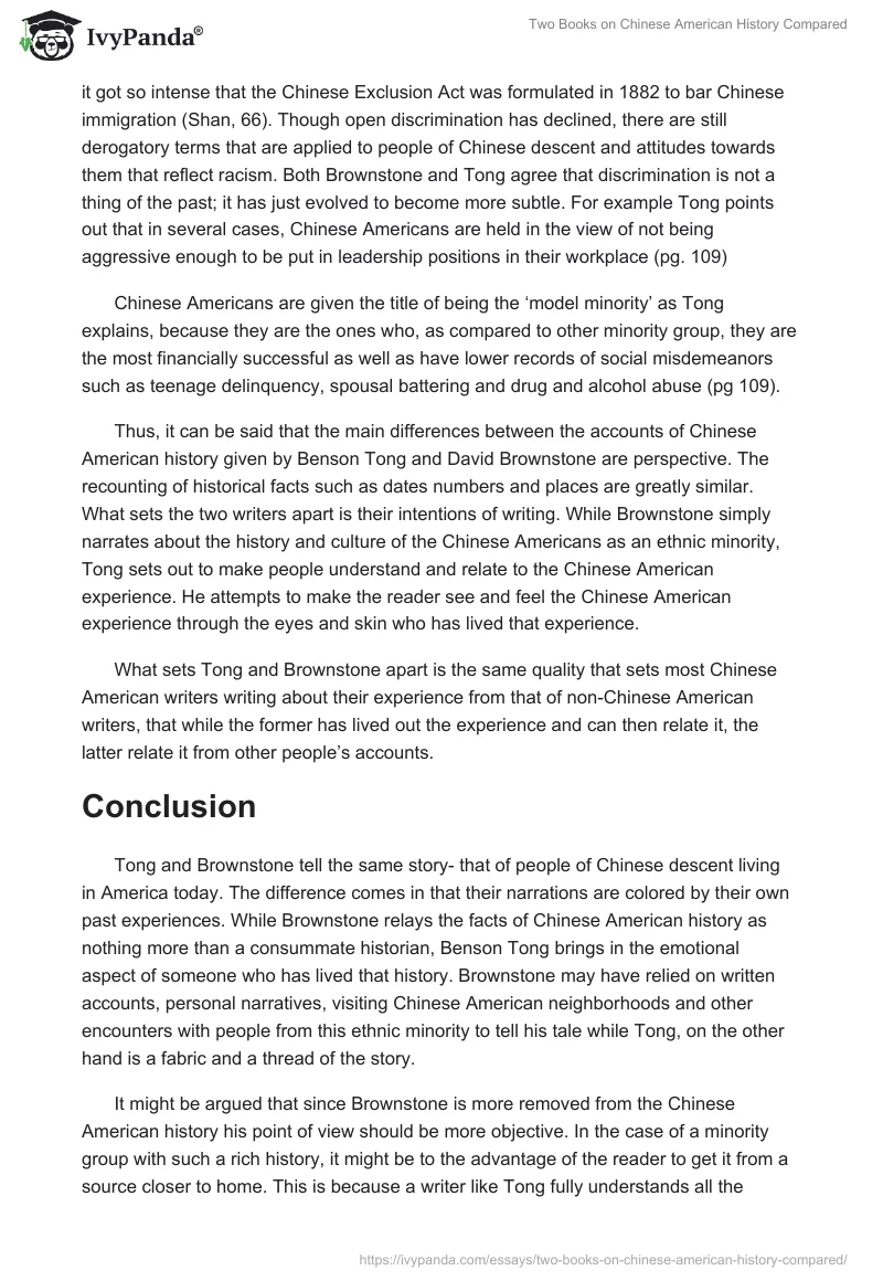 Two Books on Chinese American History Compared. Page 5