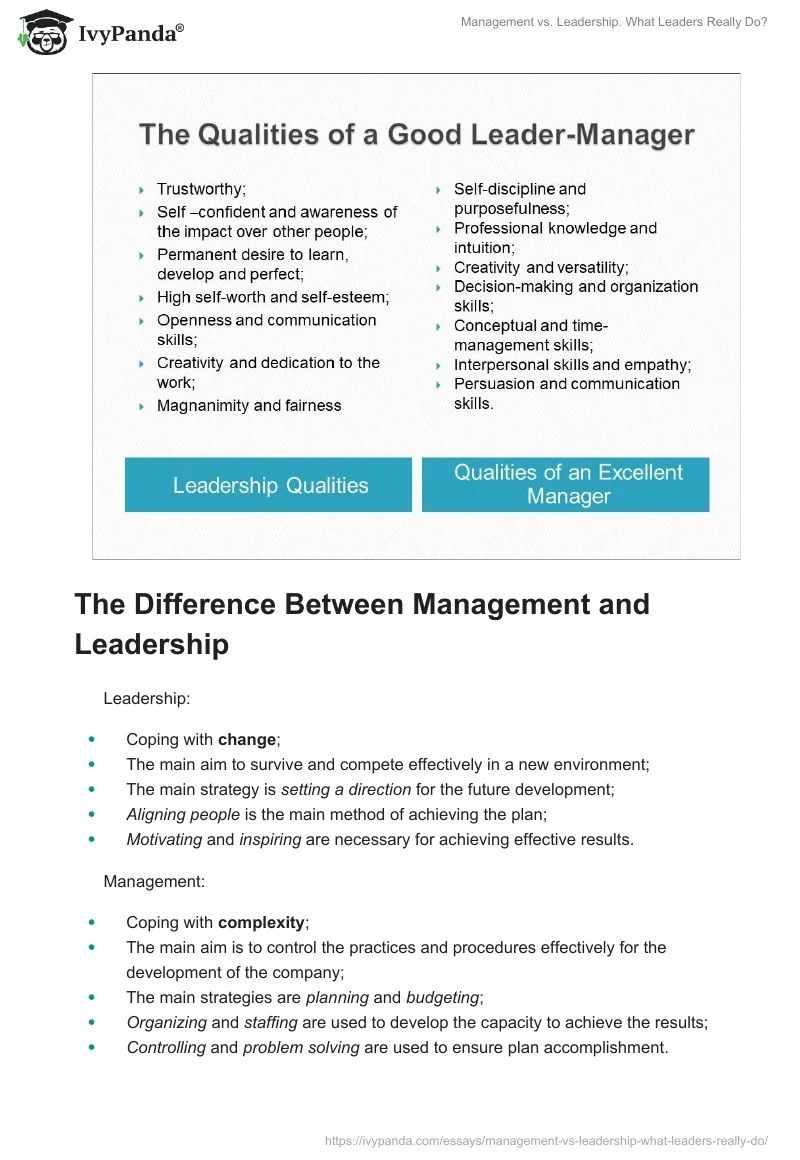 Management vs. Leadership. What Leaders Really Do?. Page 2