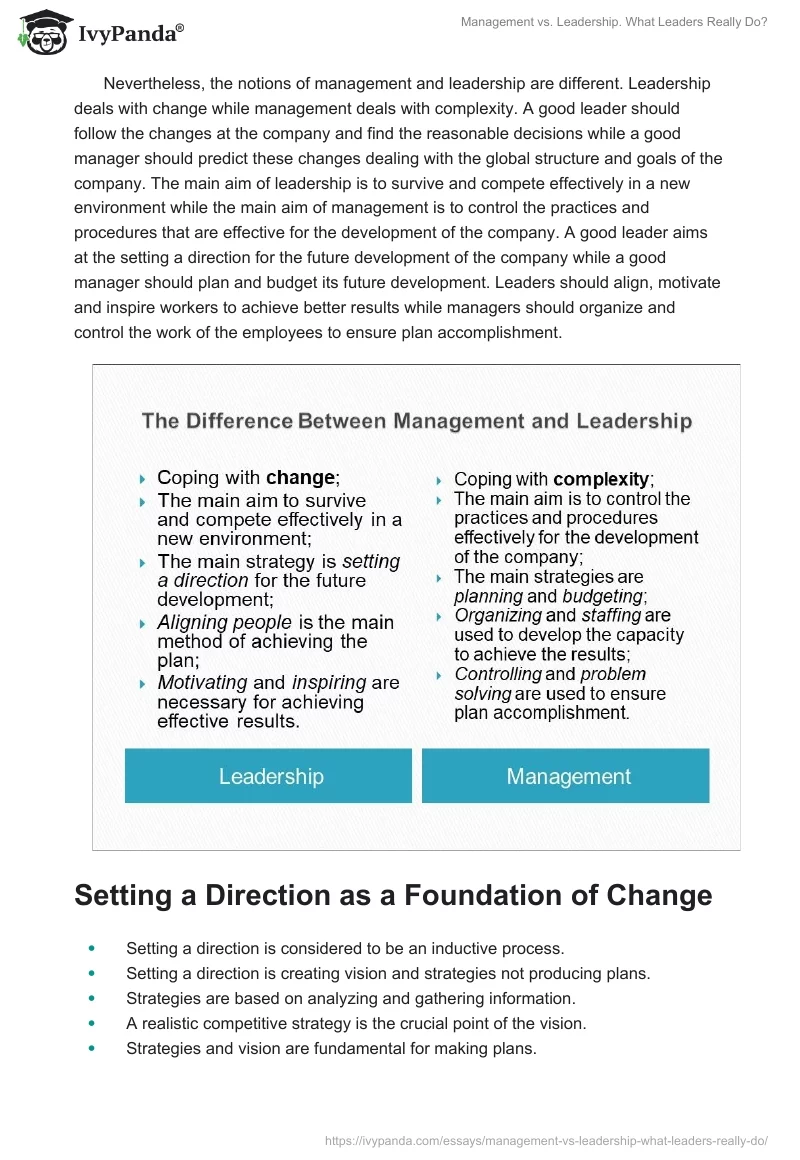 Management vs. Leadership. What Leaders Really Do?. Page 3