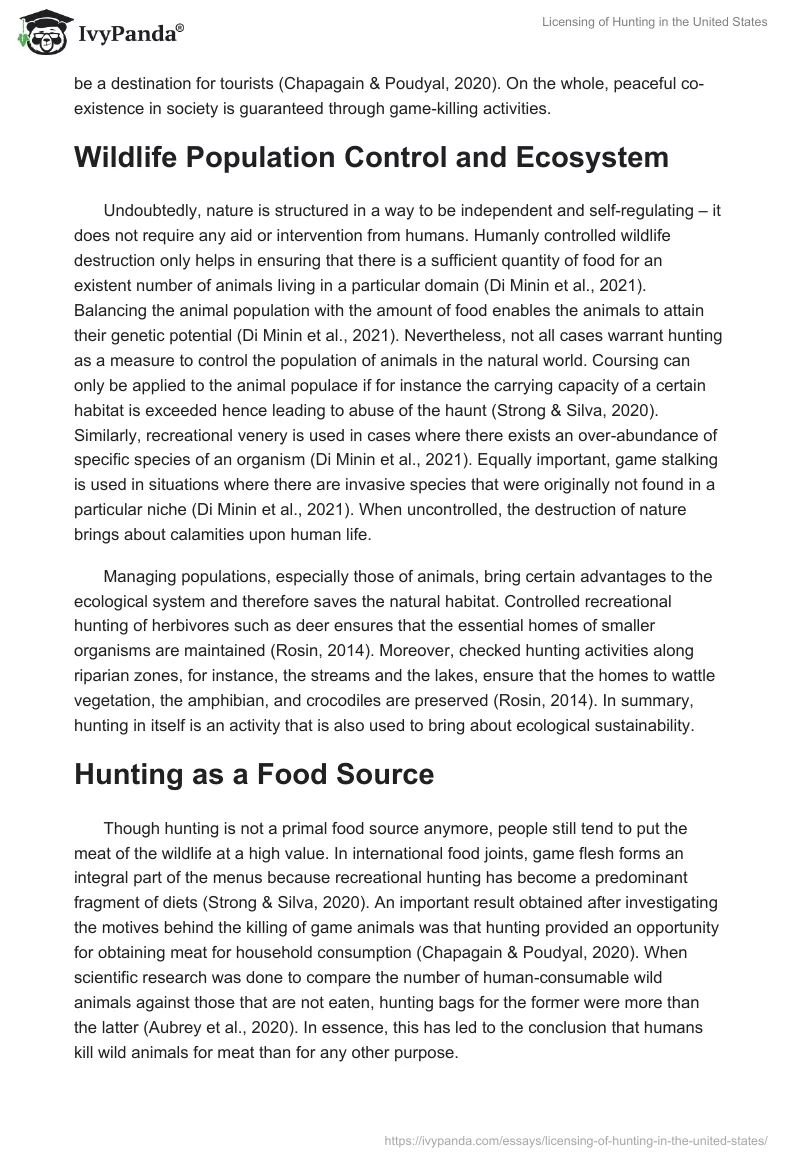 Licensing of Hunting in the United States. Page 3