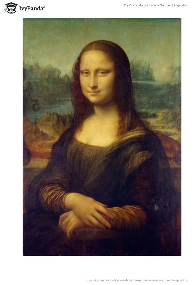 Da Vinci’s Mona Lisa as a Source of Inspiration. Page 3