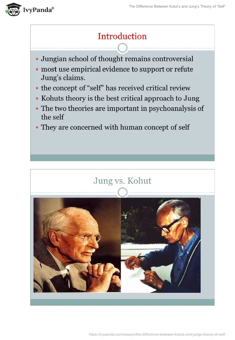 The Difference Between Kotut’s and Jung’s Theory of “Self”. Page 2