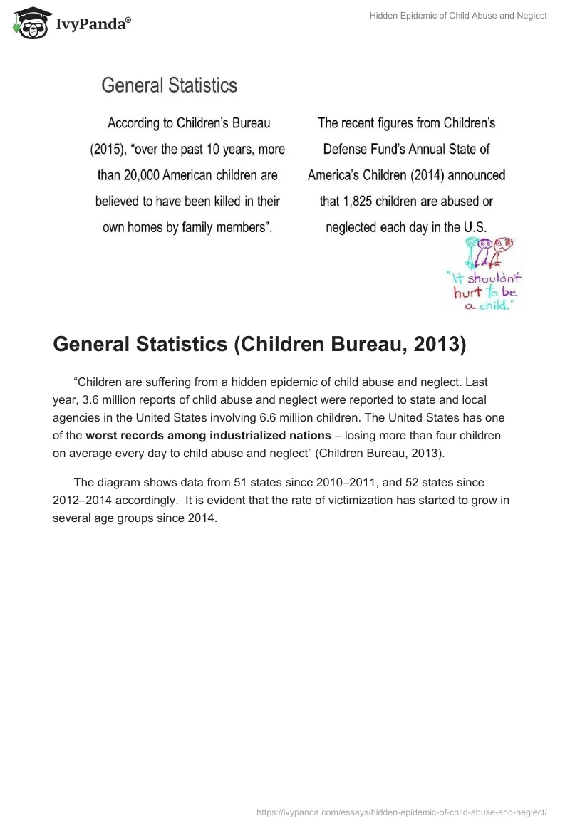 Hidden Epidemic of Child Abuse and Neglect. Page 4