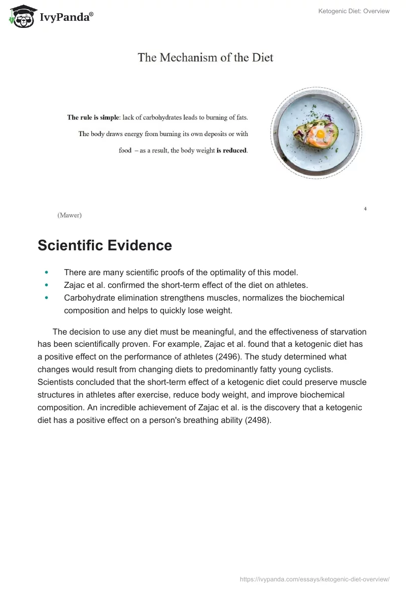 Ketogenic Diet: Overview. Page 4