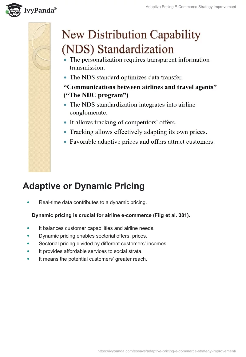 Adaptive Pricing E-Commerce Strategy Improvement. Page 3