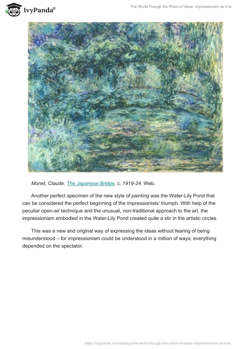 The World Though the Prism of Ideas: Impressionism as It Is. Page 3