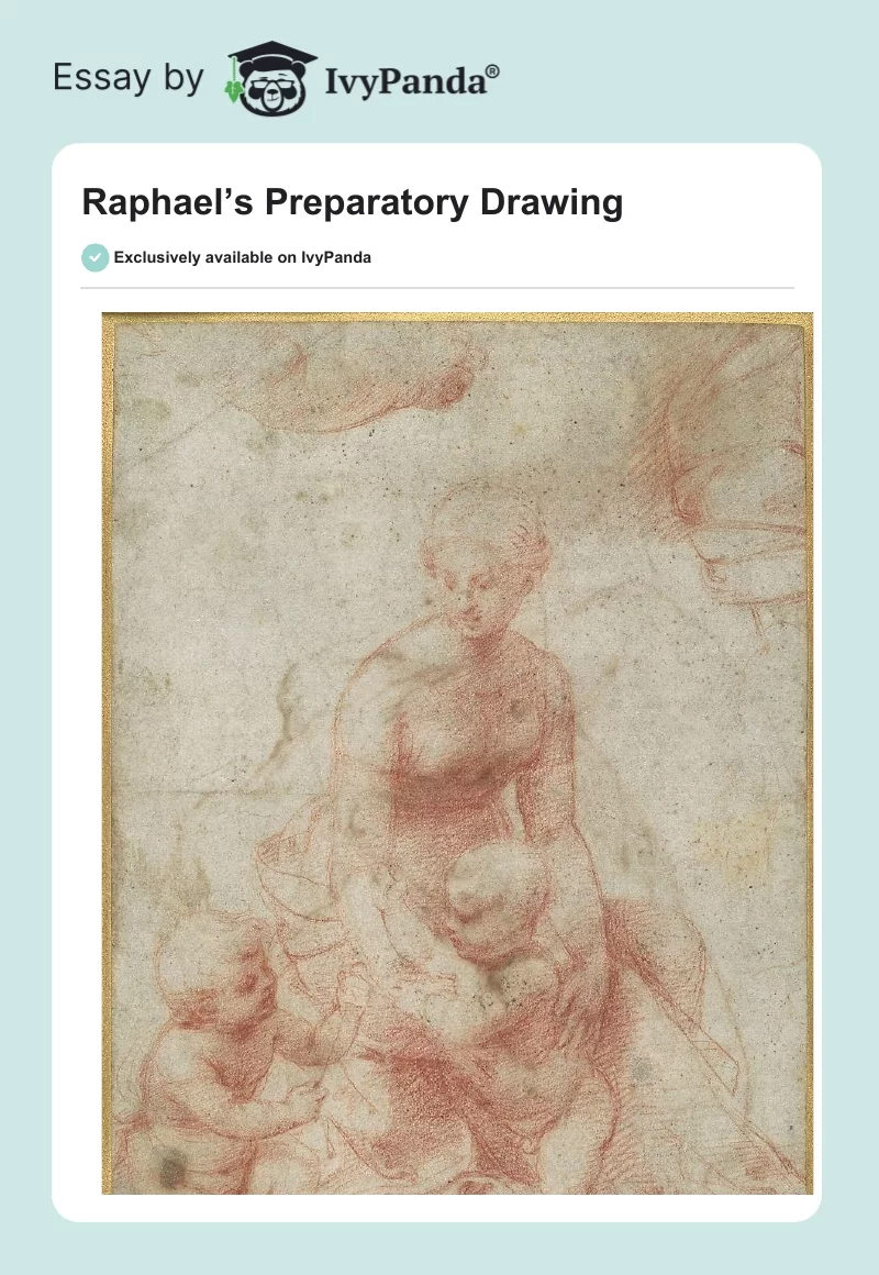 Raphael’s Preparatory Drawing. Page 1
