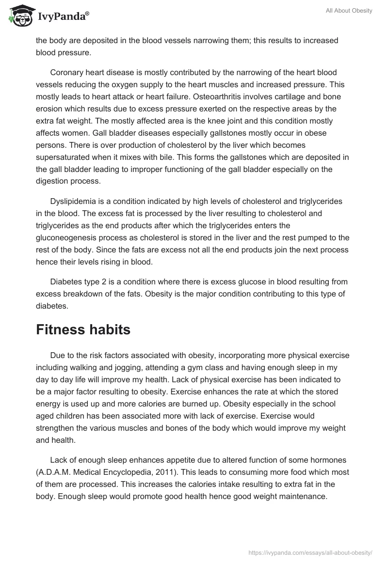 All About Obesity. Page 2