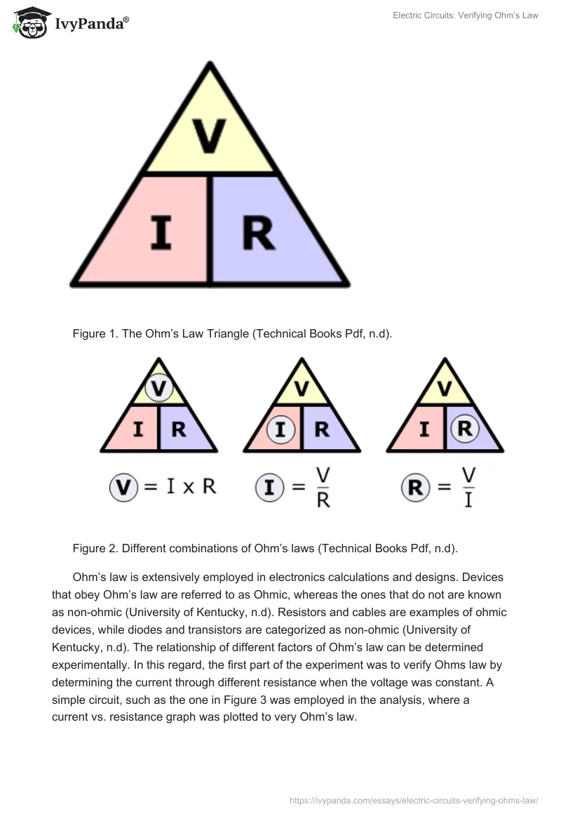 Electric Circuits: Verifying Ohm’s Law. Page 2