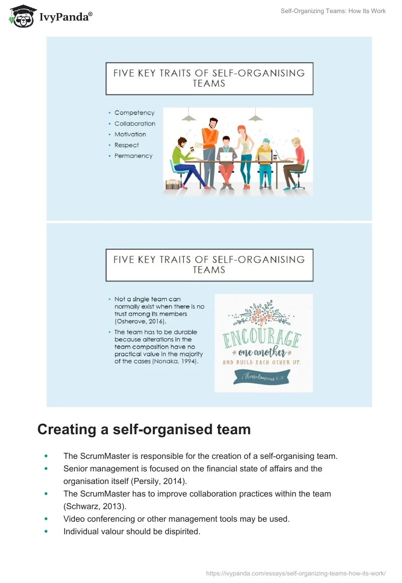 Self-Organizing Teams: How Its Work. Page 4