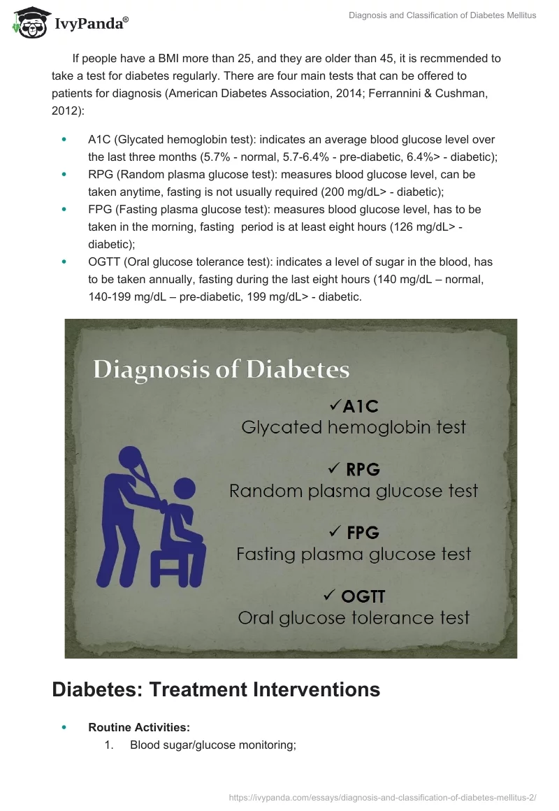 Diagnosis and Classification of Diabetes Mellitus. Page 5
