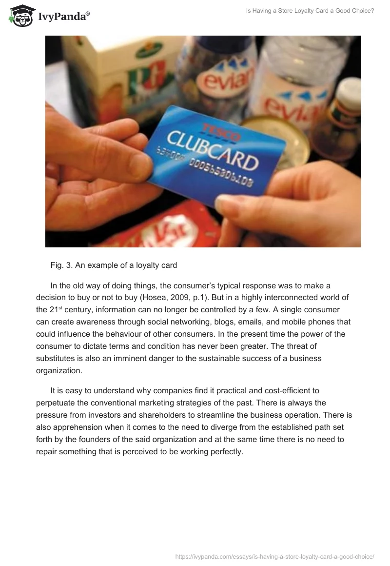Is Having a Store Loyalty Card a Good Choice?. Page 5