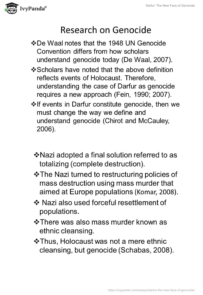 Darfur: The New Face of Genocide. Page 3
