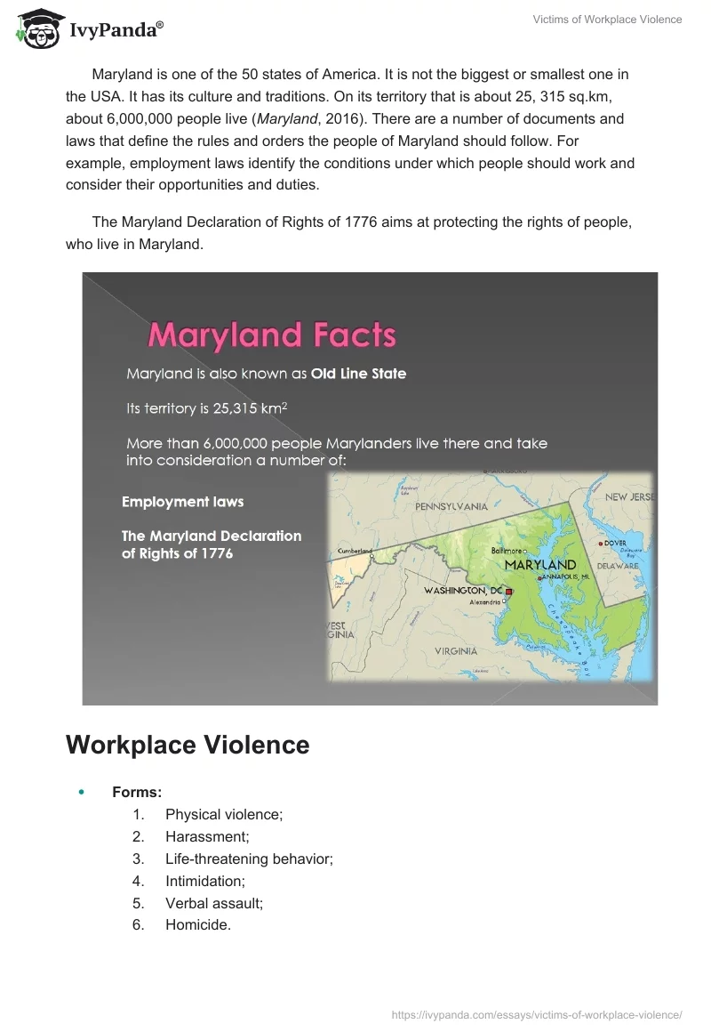 Victims of Workplace Violence. Page 4