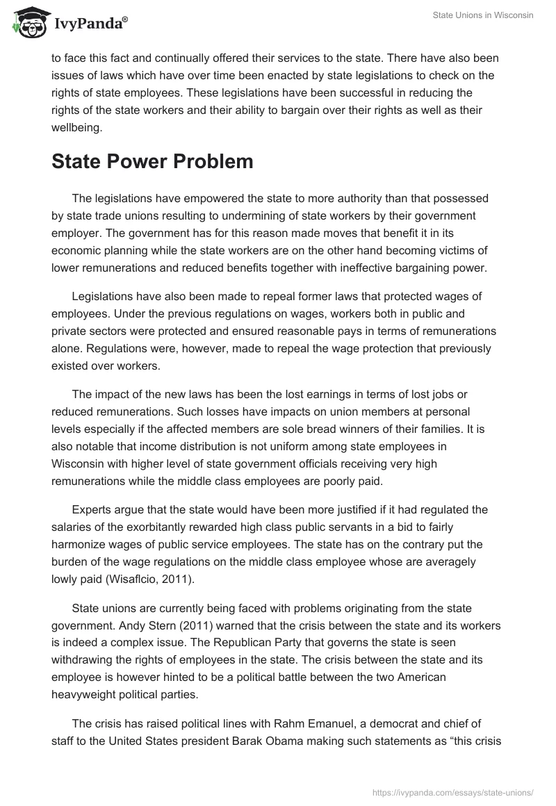 State Unions in Wisconsin. Page 5