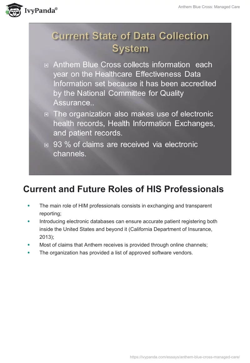 Anthem Blue Cross: Managed Care. Page 4