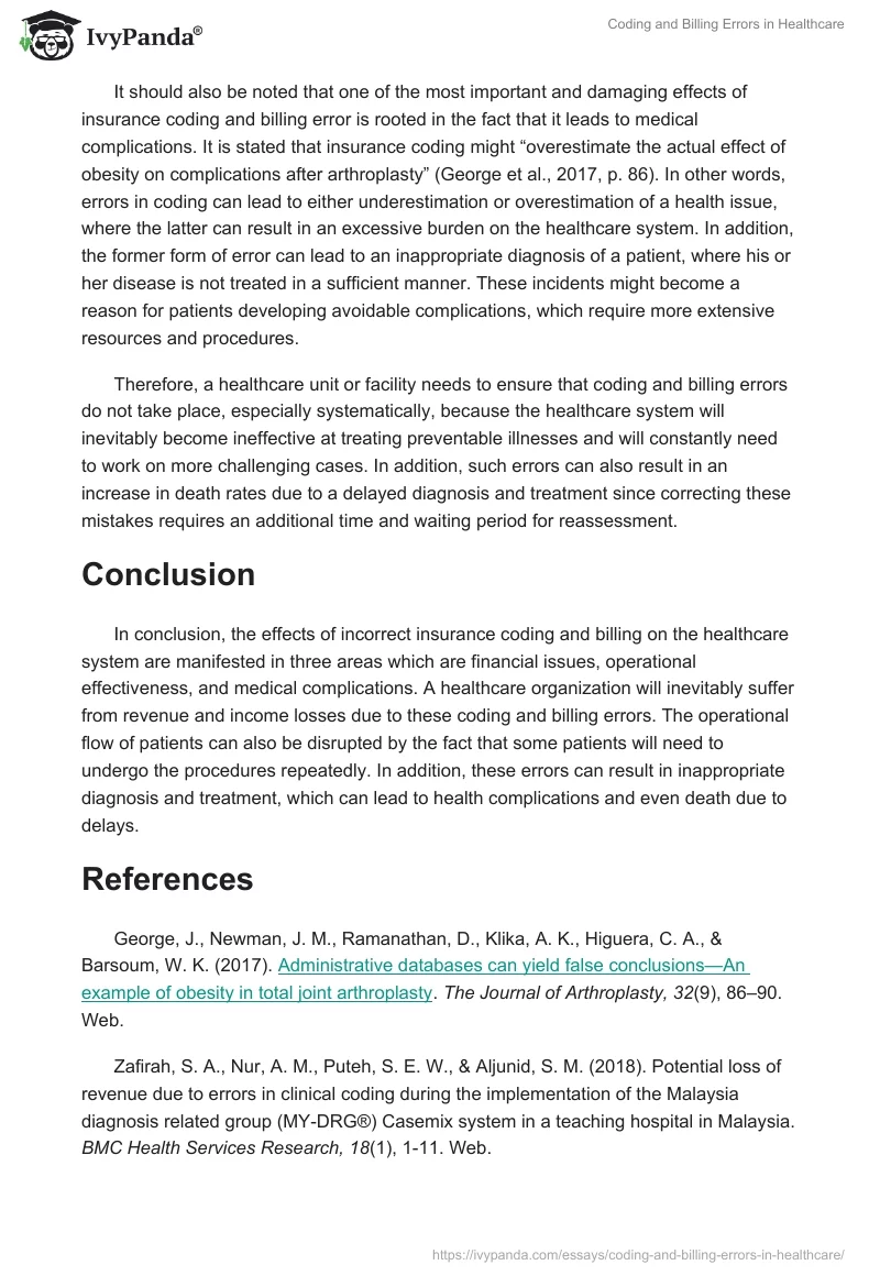 Coding and Billing Errors in Healthcare. Page 2