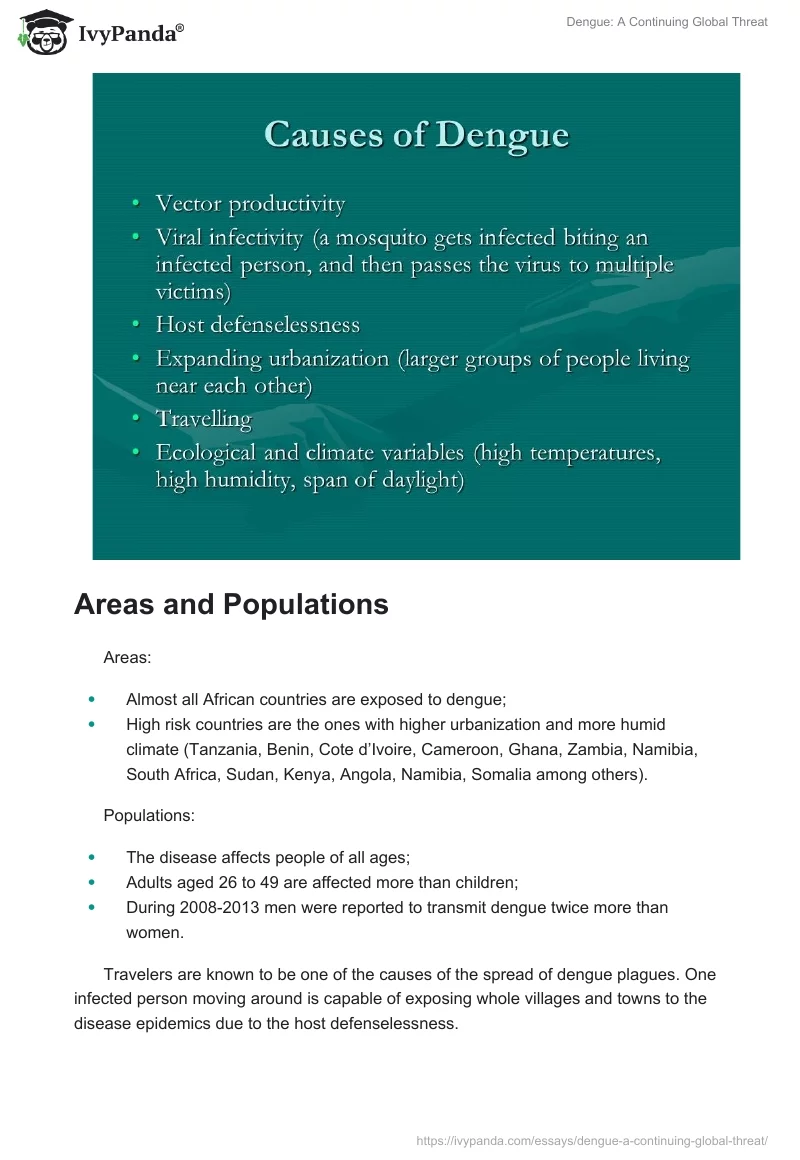 Dengue: A Continuing Global Threat. Page 3