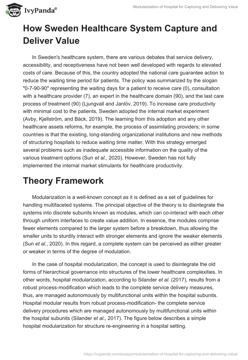 Modularization of Hospital for Capturing and Delivering Value. Page 2