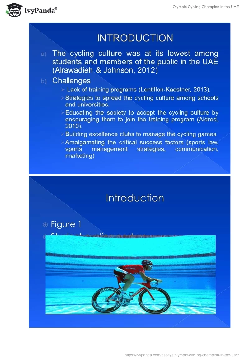Olympic Cycling Champion in the UAE. Page 3