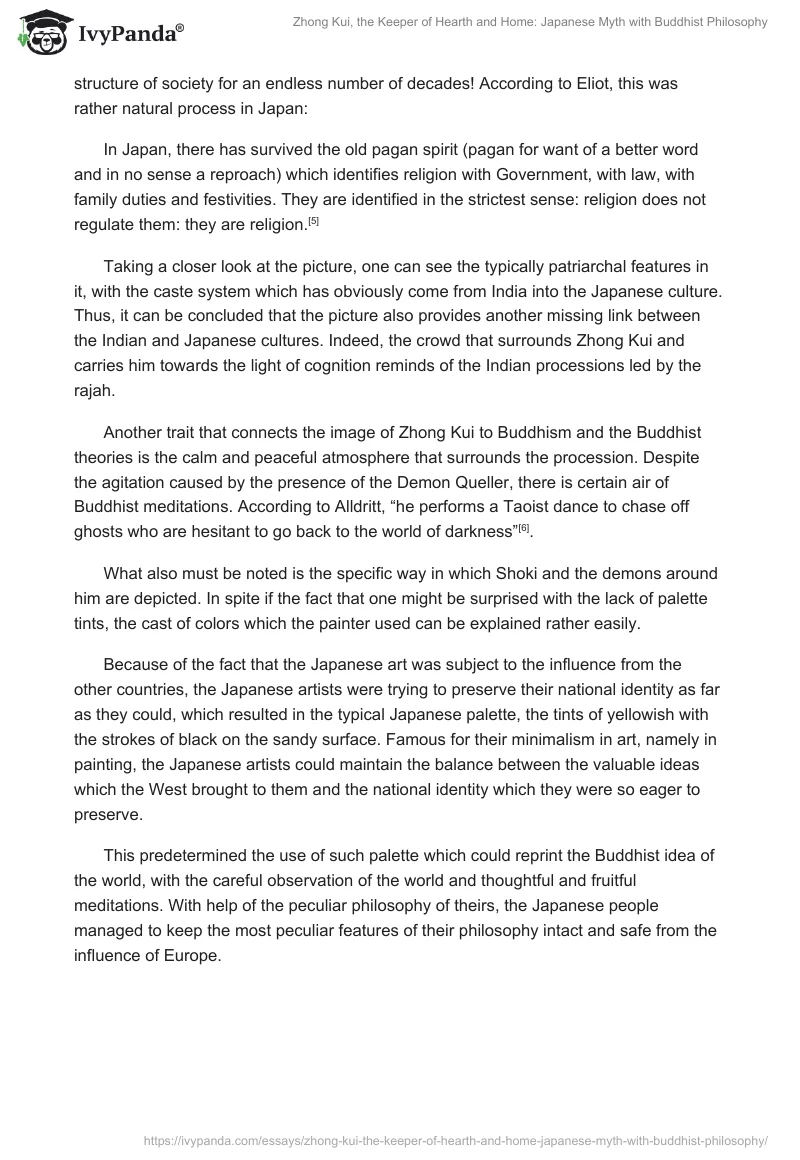 Zhong Kui, The Keeper of Hearth and Home: Japanese Myth with Buddhist Philosophy. Page 5